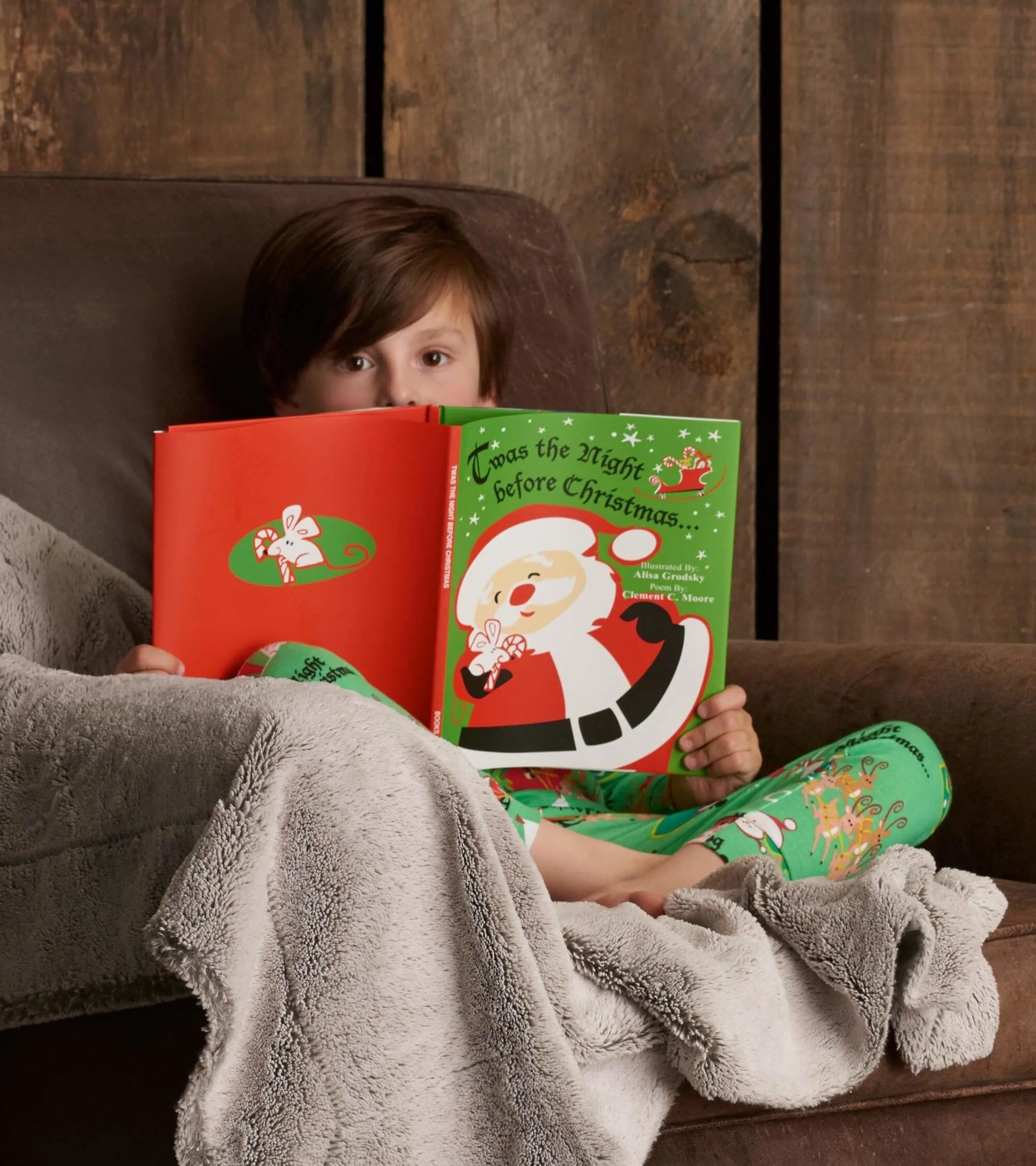 12 Days of Christmas Green Pajama Set -Hatley