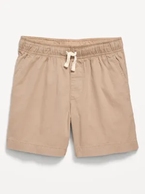 Above Knee Twill Pull-On Shorts for Boys