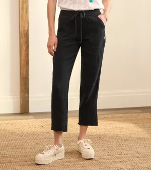 Ally Bonded Gauze Joggers - Black -Hatley