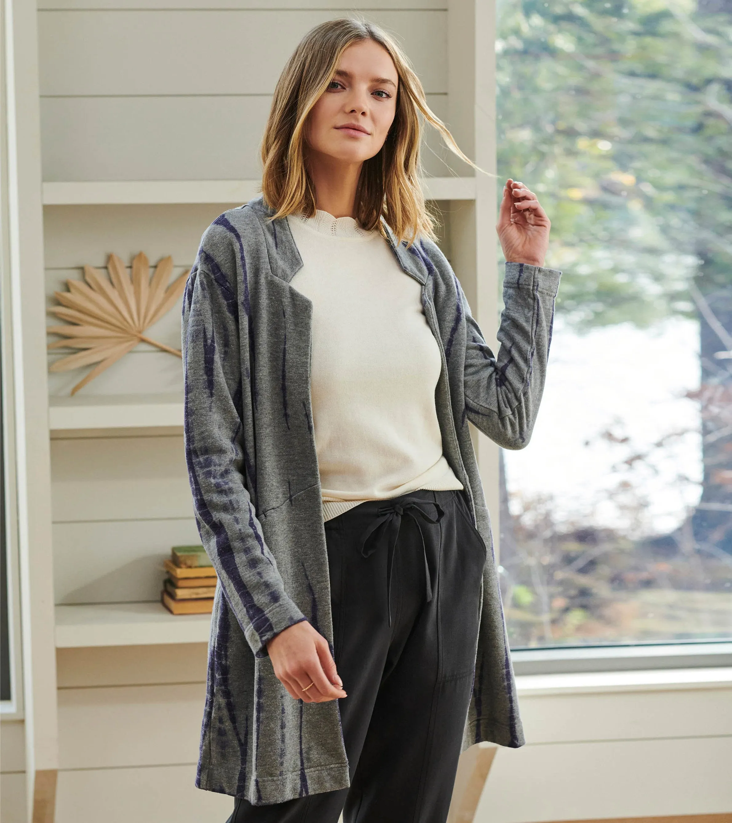 Ami Cardigan - Storm Tie Dye -Hatley