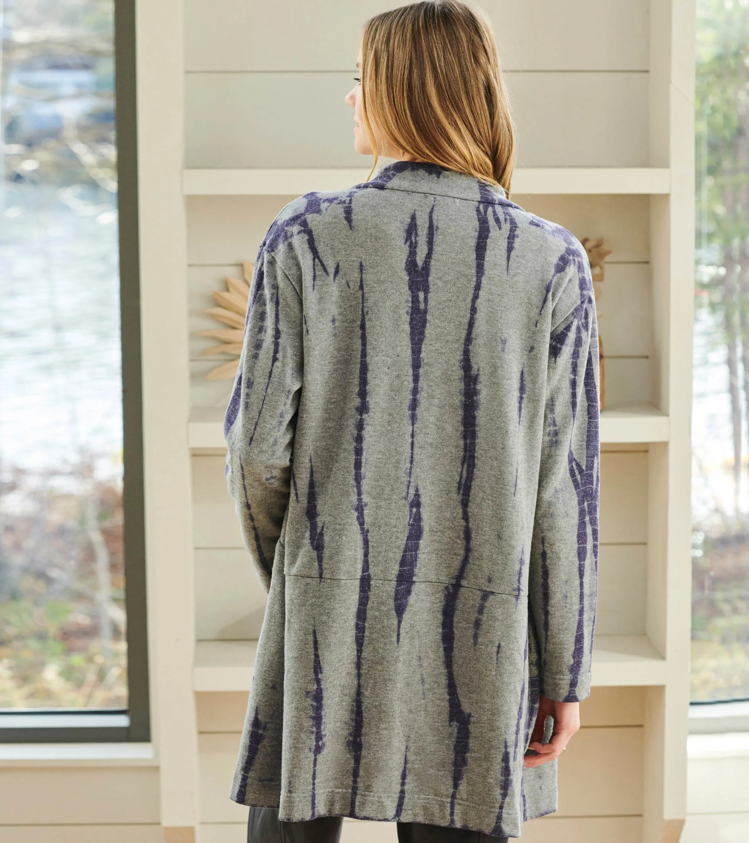 Ami Cardigan - Storm Tie Dye -Hatley