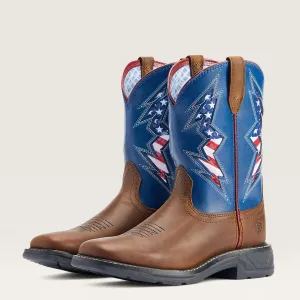 Ariat Kid's XT VentTEK Bolt Square Toe Boots