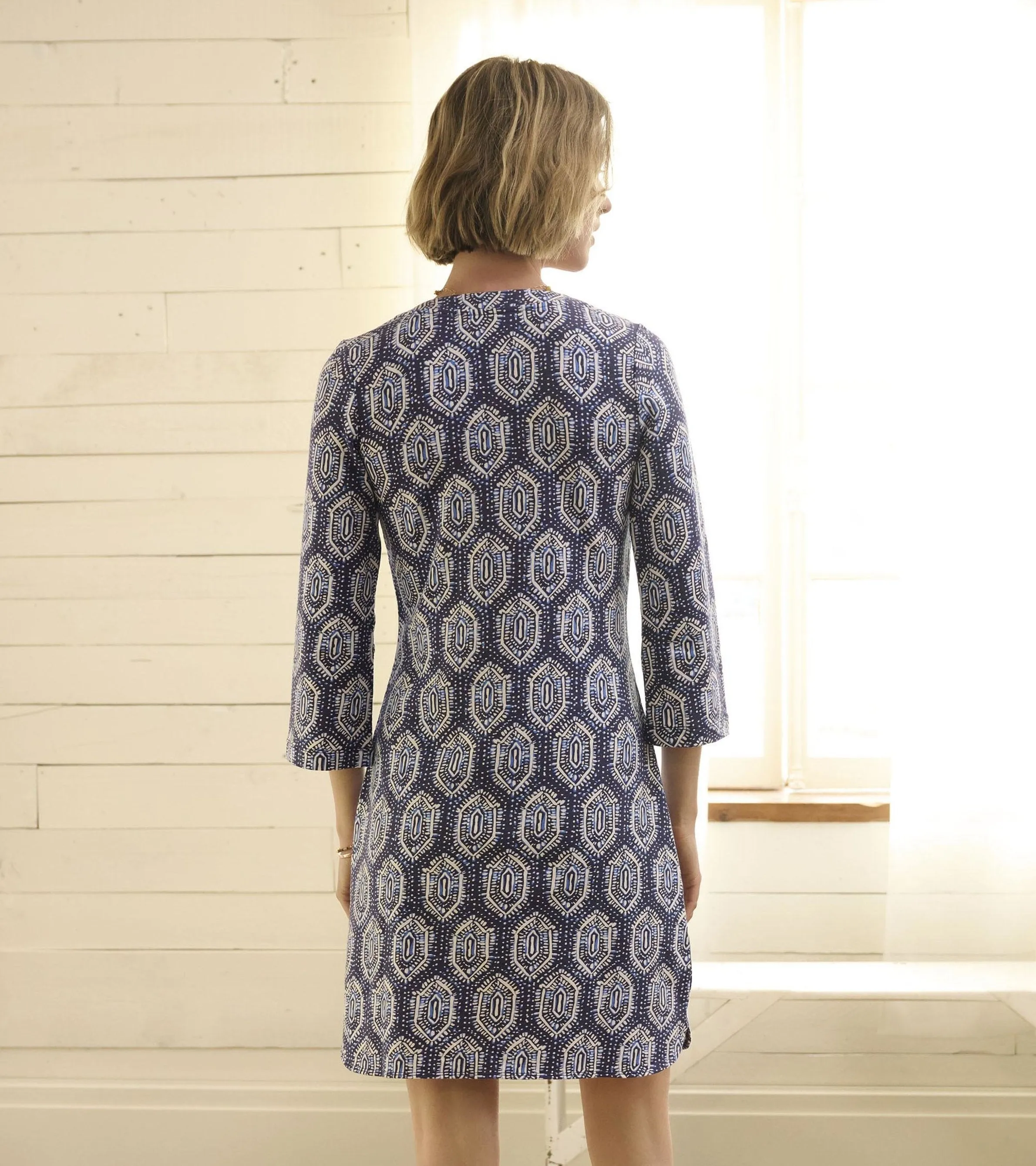 Ashley Dress - Geo Batik -Hatley