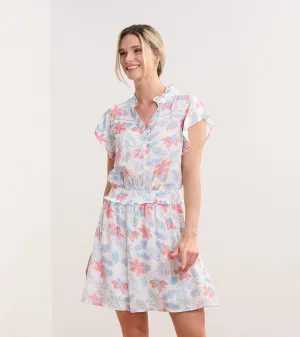 Ava Dress - Distressed Floral -Hatley