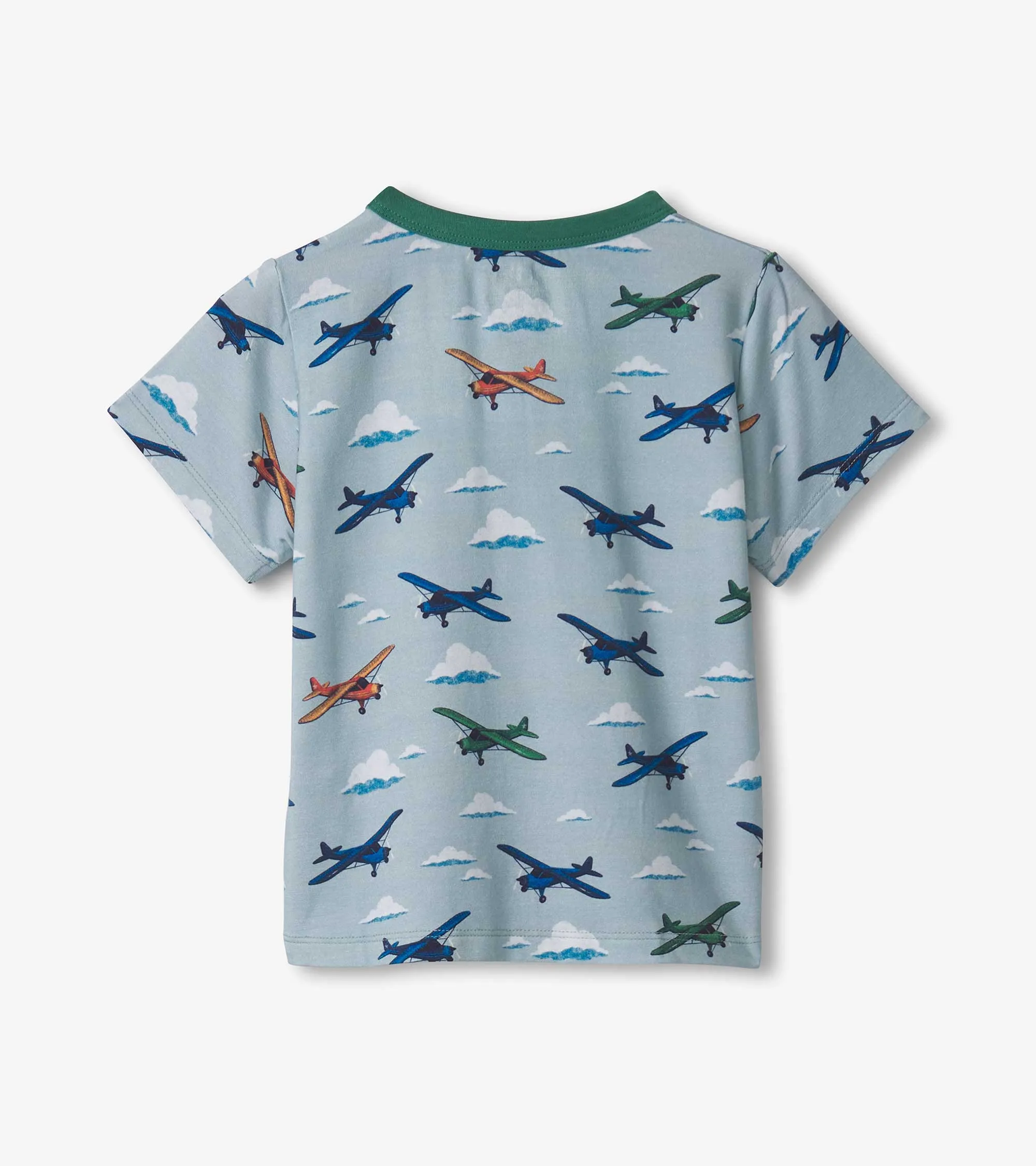 Baby & Toddler Boys Airplanes Bamboo Henley -Hatley