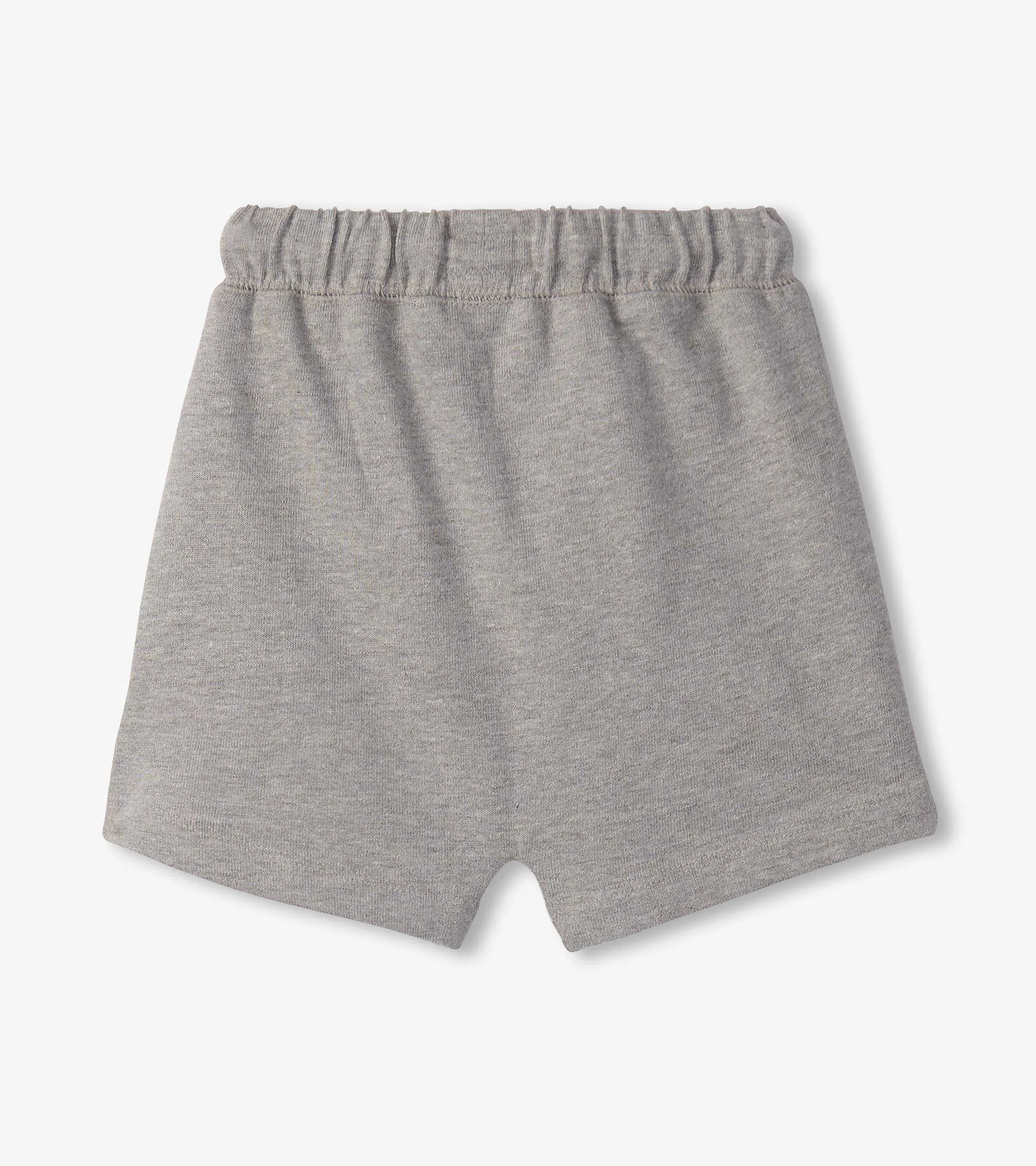 Baby & Toddler Boys Athletic Grey Kangaroo Shorts -Hatley