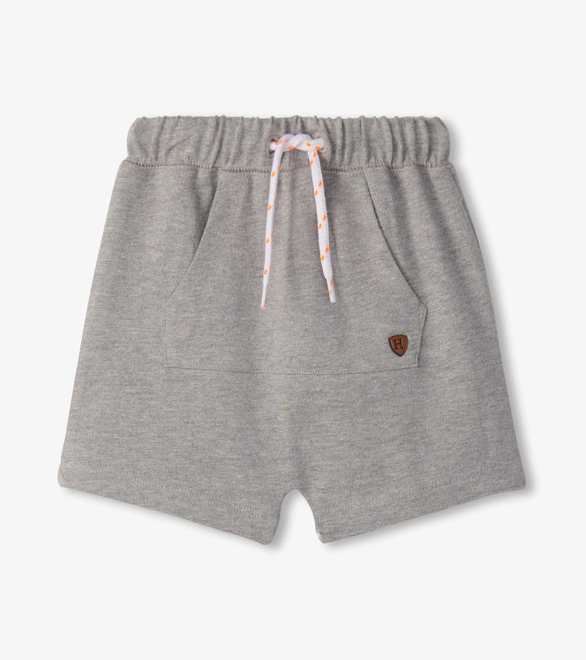 Baby & Toddler Boys Athletic Grey Kangaroo Shorts -Hatley