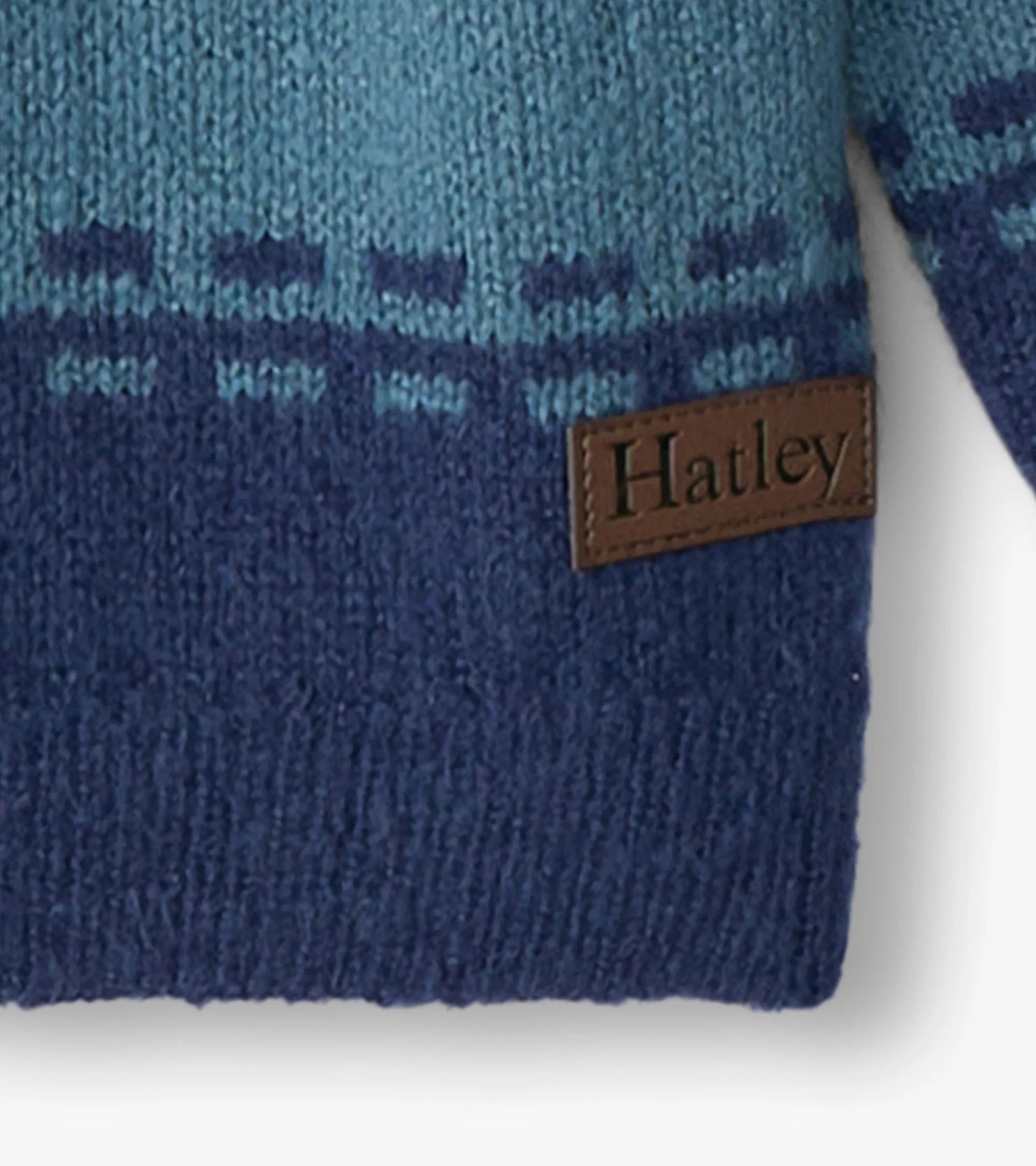 Baby & Toddler Boys Blue Combo Crew Neck Knit Sweater -Hatley