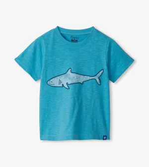 Baby & Toddler Boys Blue Shark Graphic Tee -Hatley