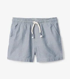 Baby & Toddler Boys Chambray Pull On Shorts -Hatley