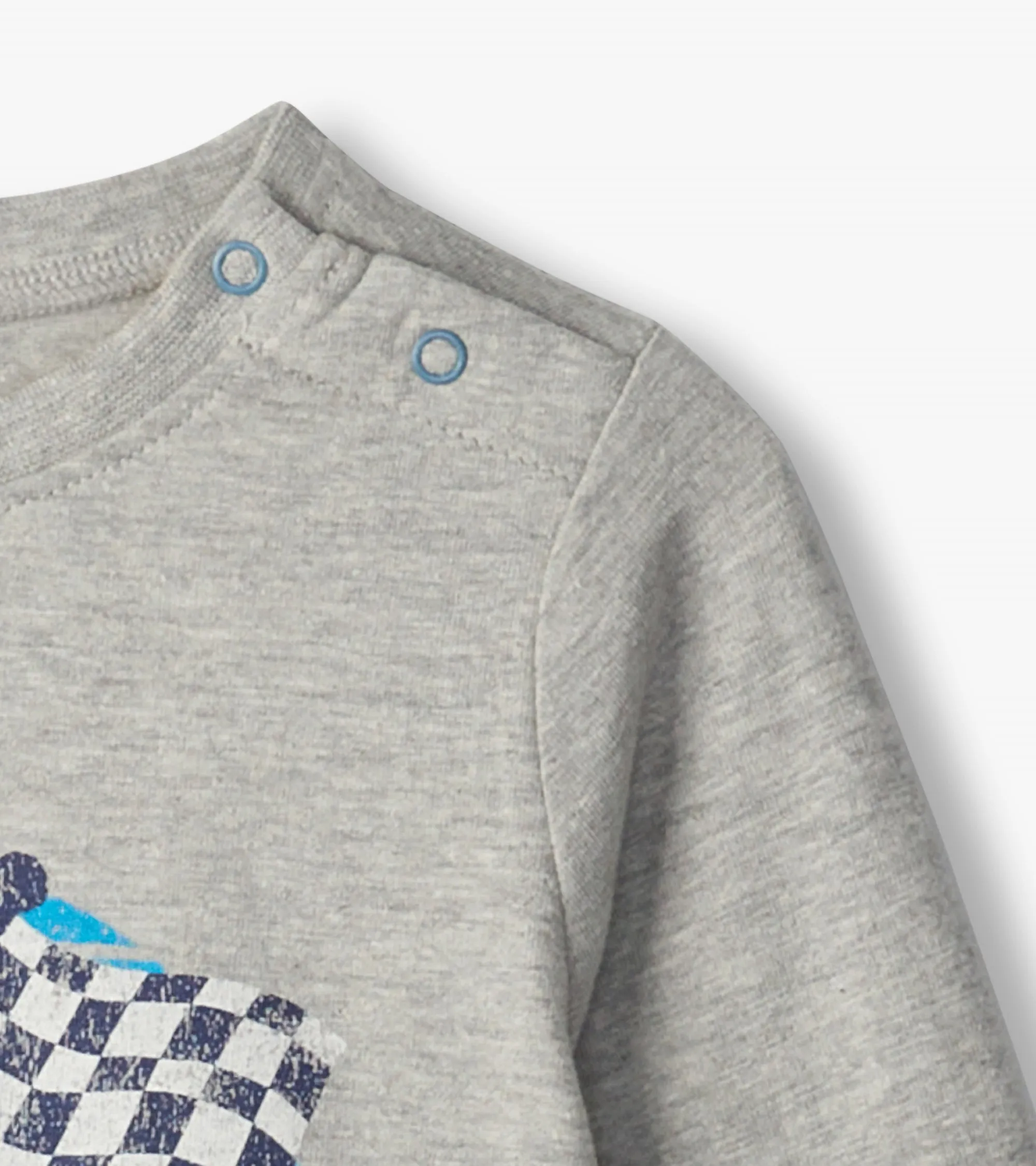 Baby & Toddler Boys Checkered Flag Long Sleeve T-Shirt -Hatley