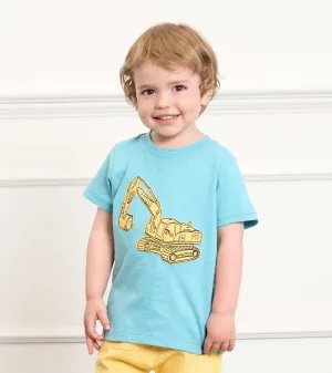 Baby & Toddler Boys Digger Graphic Tee -Hatley