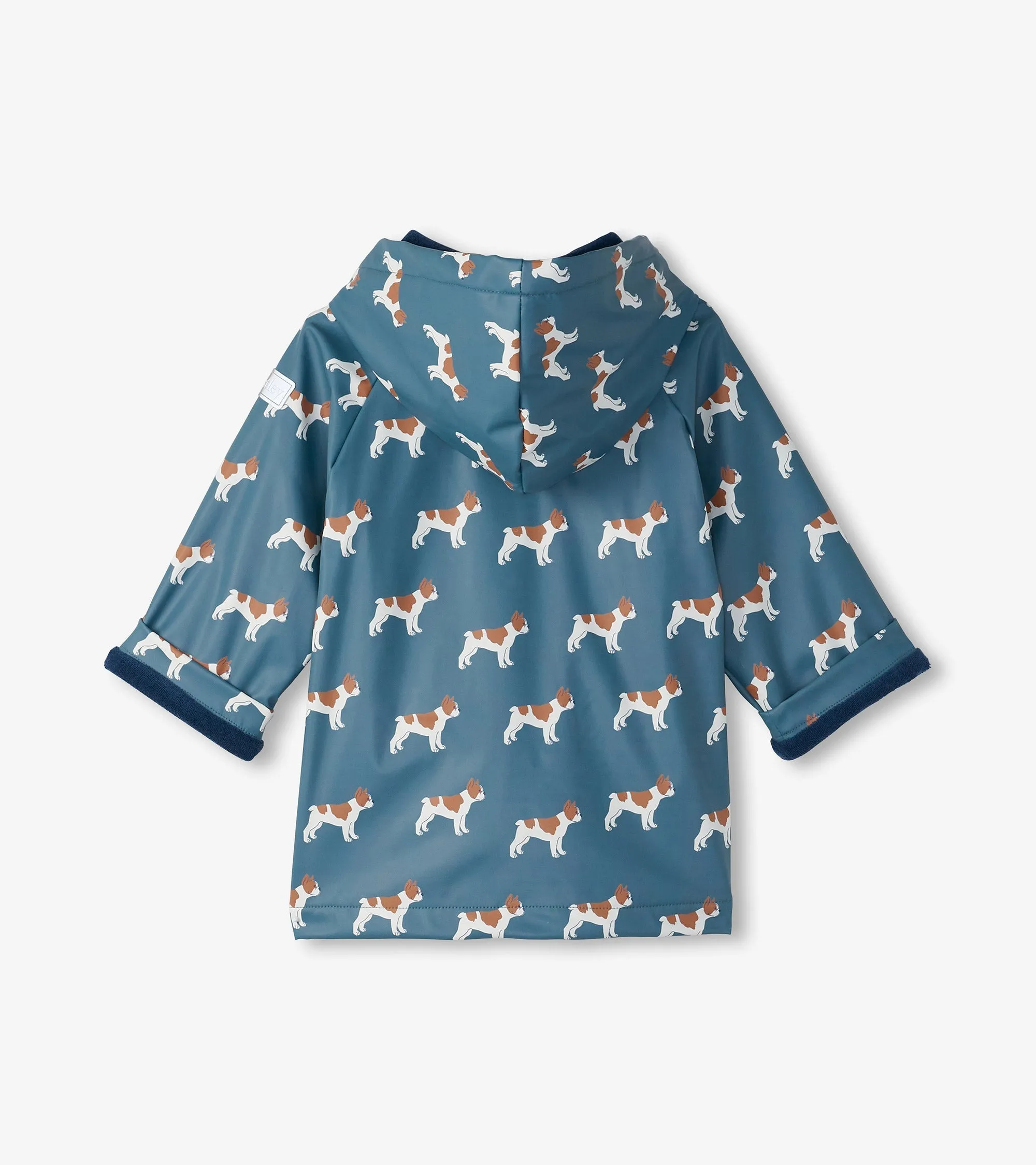 Baby & Toddler Boys French Bulldogs Button-Up Rain Jacket -Hatley