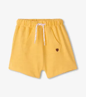 Baby & Toddler Boys Golden Cream Kangaroo Shorts -Hatley