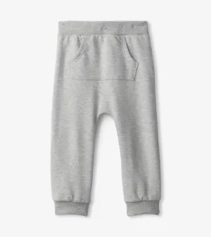 Baby & Toddler Boys Grey Melange Joggers -Hatley