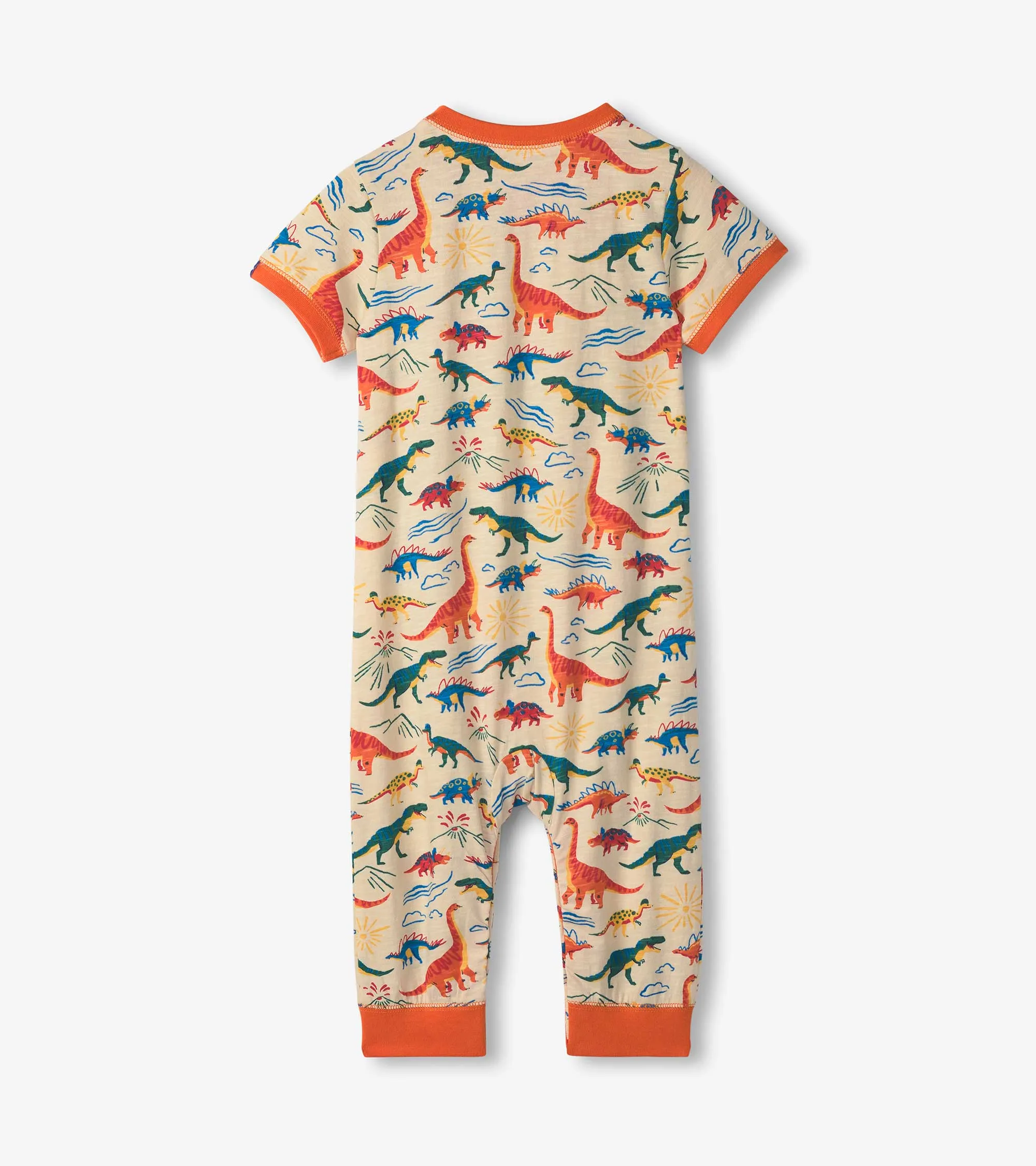 Baby & Toddler Boys Happy Dino Jersey Romper -Hatley