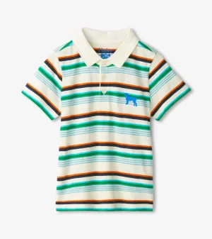 Baby & Toddler Boys Hiking Stripes Polo Shirt -Hatley