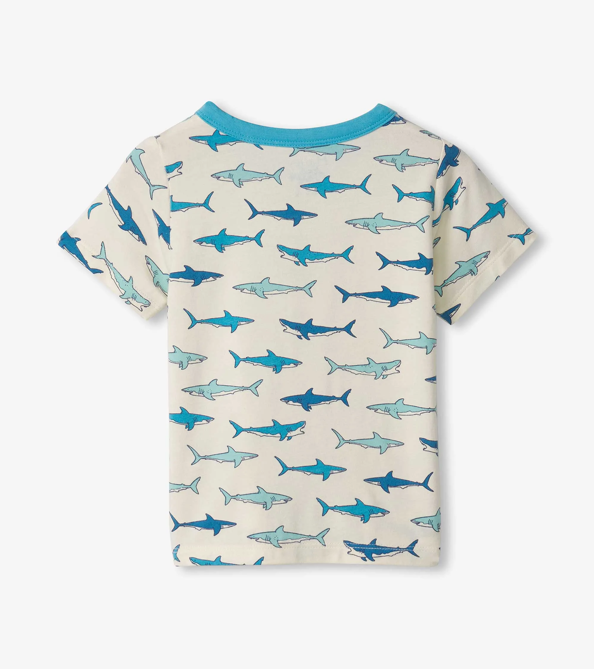 Baby & Toddler Boys Hungry Sharks Bamboo Henley -Hatley