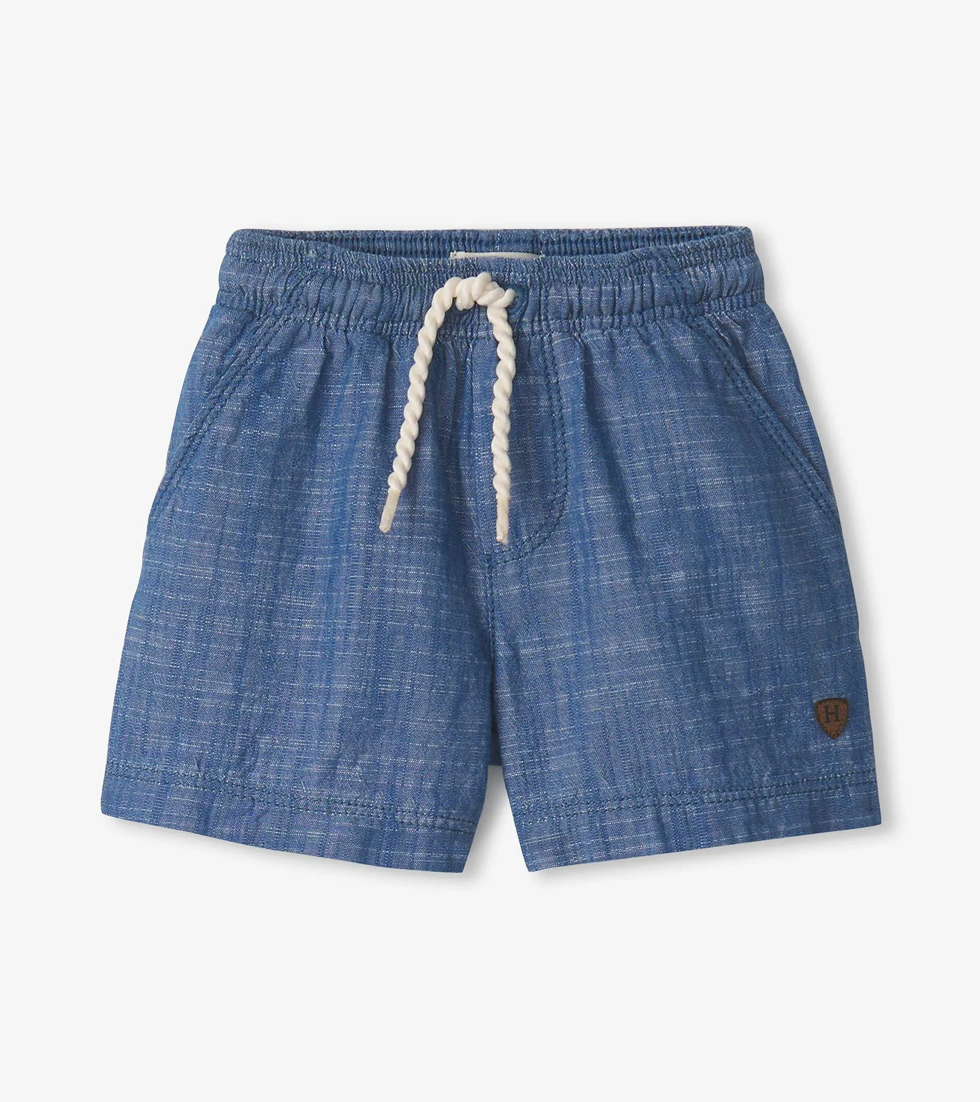 Baby & Toddler Boys Indigo Pull On Shorts -Hatley