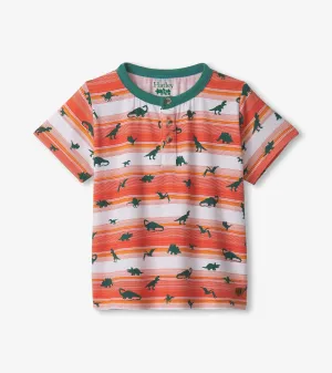 Baby & Toddler Boys Mini Dino Bamboo Henley -Hatley