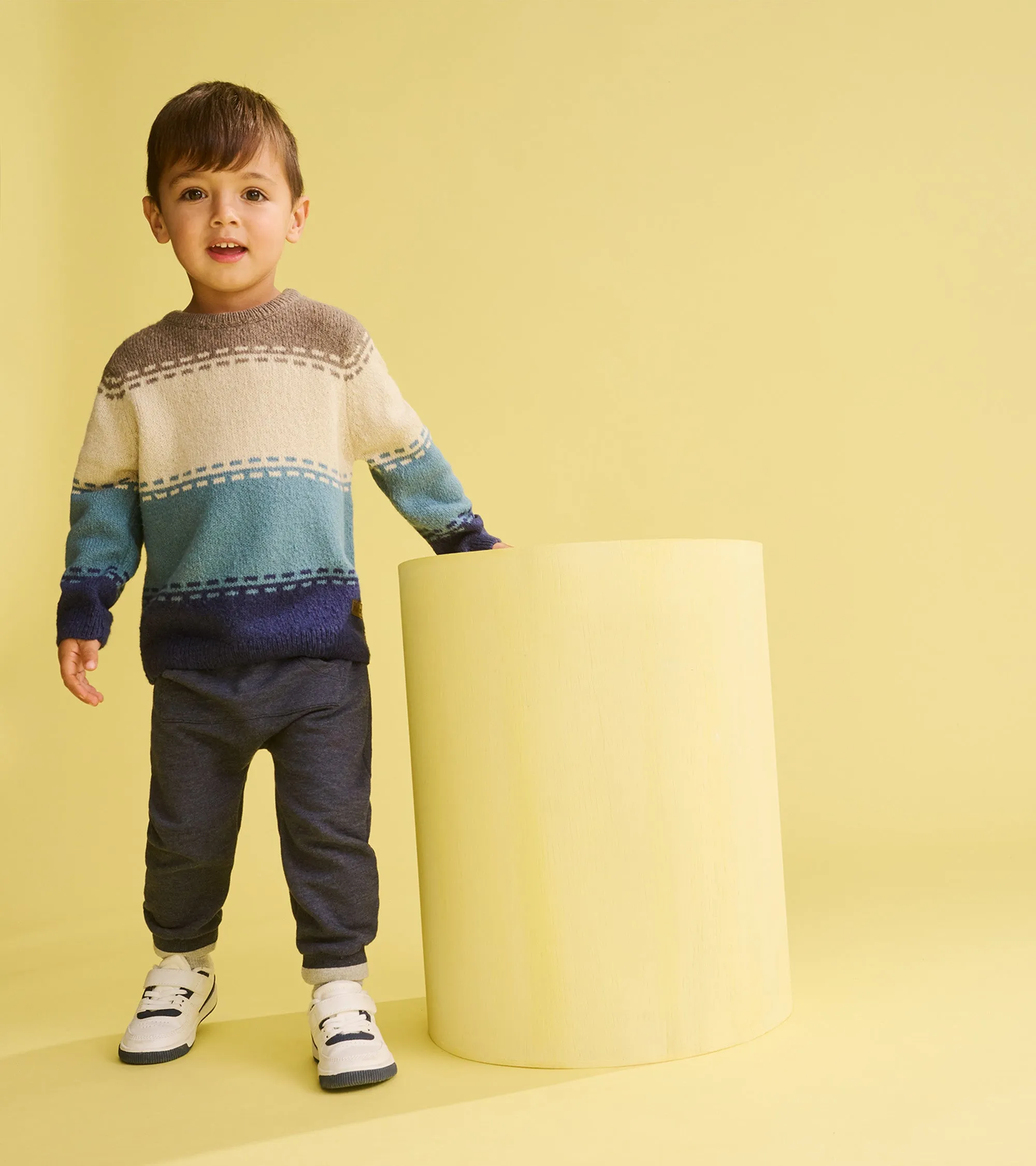 Baby & Toddler Boys Navy Kangaroo Pocket Joggers -Hatley