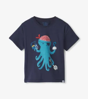 Baby & Toddler Boys Pirate Octopus Slouchy Tee -Hatley