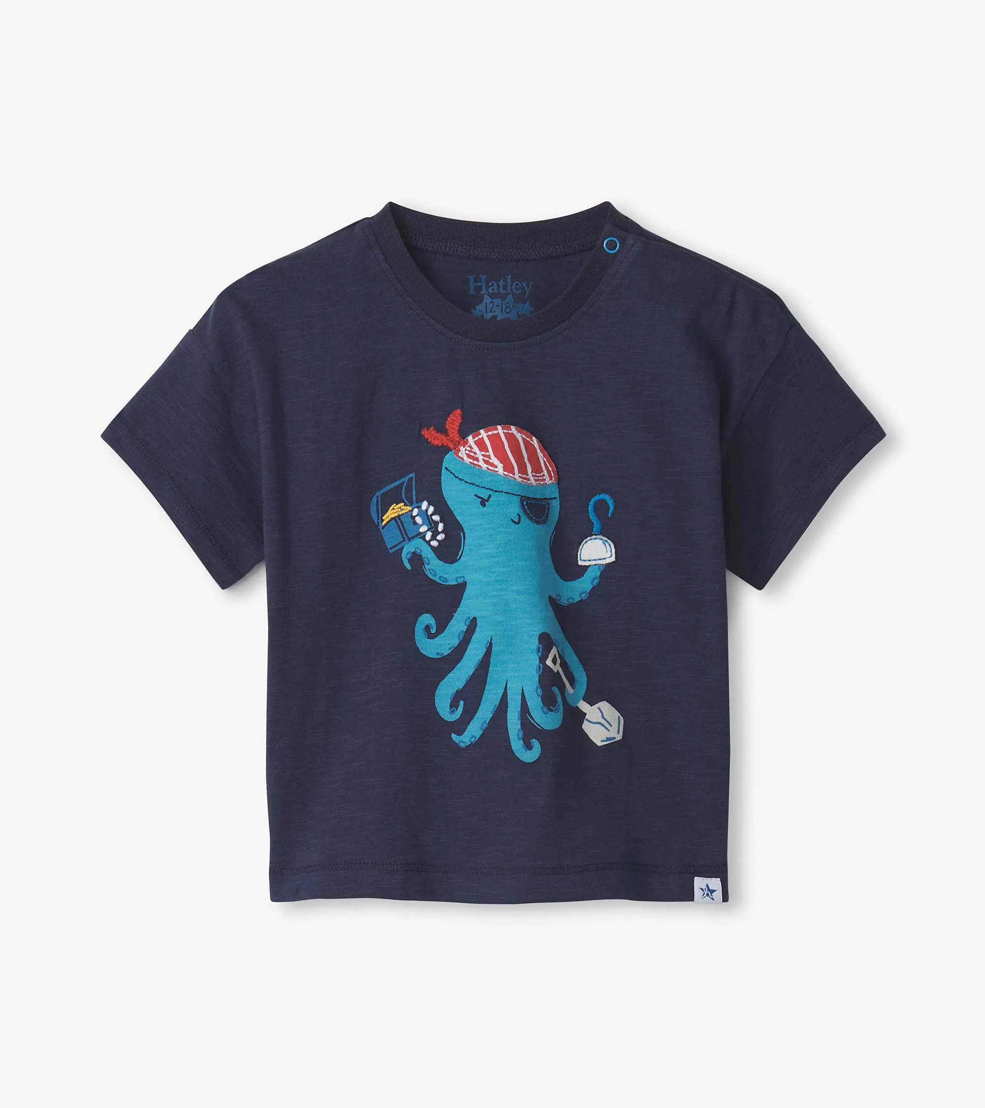 Baby & Toddler Boys Pirate Octopus Slouchy Tee -Hatley