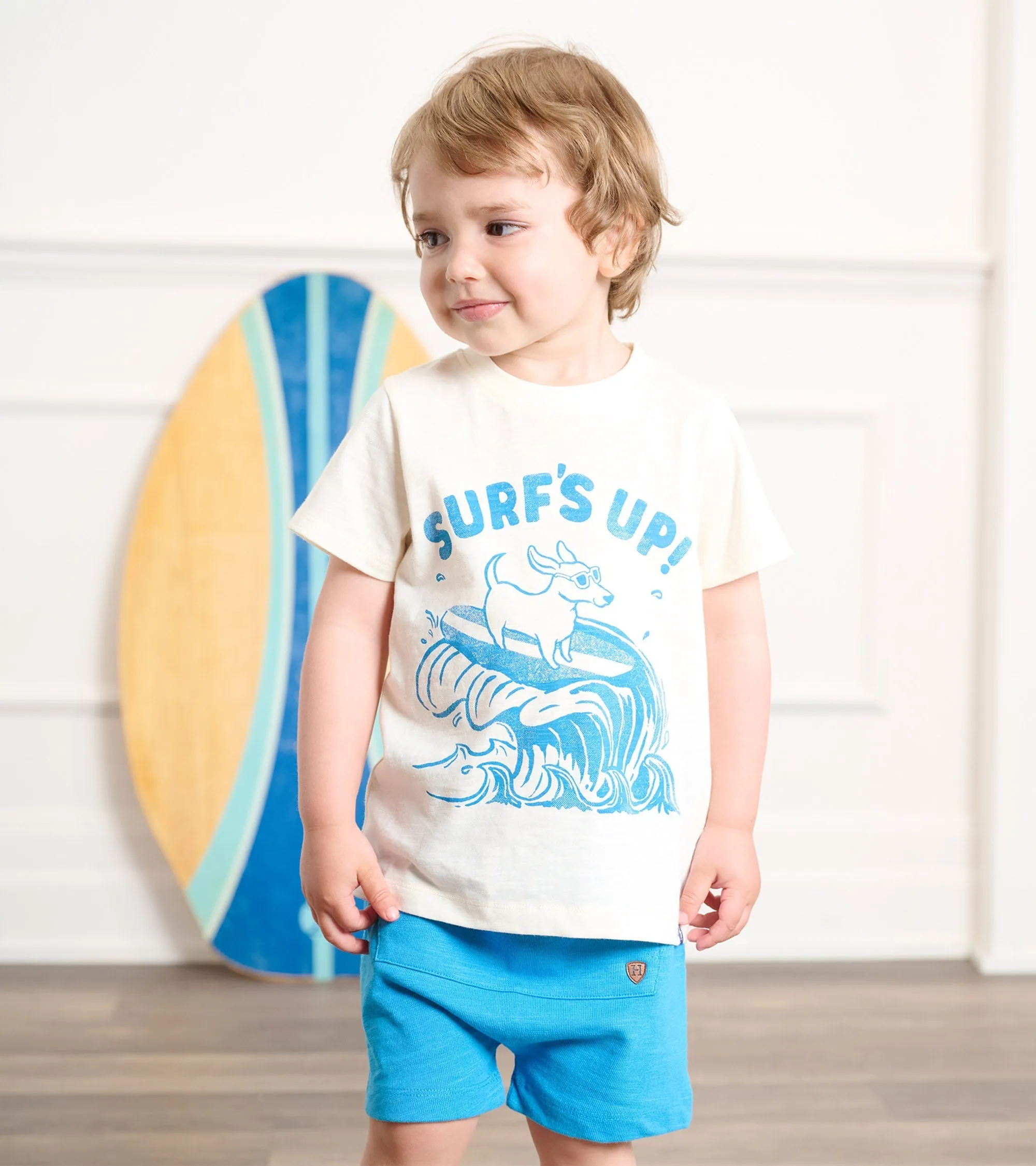 Baby & Toddler Boys Surfs Up Graphic Tee -Hatley