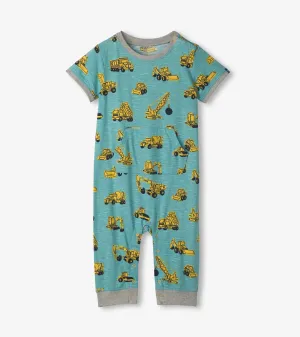 Baby & Toddler Boys Under Construction Jersey Romper -Hatley