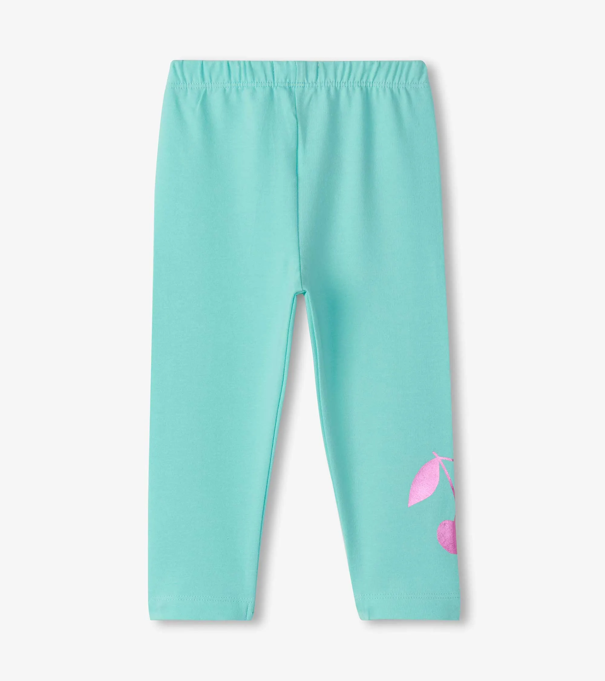 Baby & Toddler Girls Blue Cherry Classic Leggings -Hatley