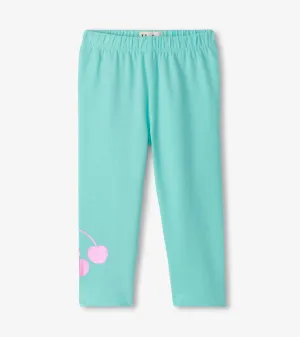 Baby & Toddler Girls Blue Cherry Classic Leggings -Hatley