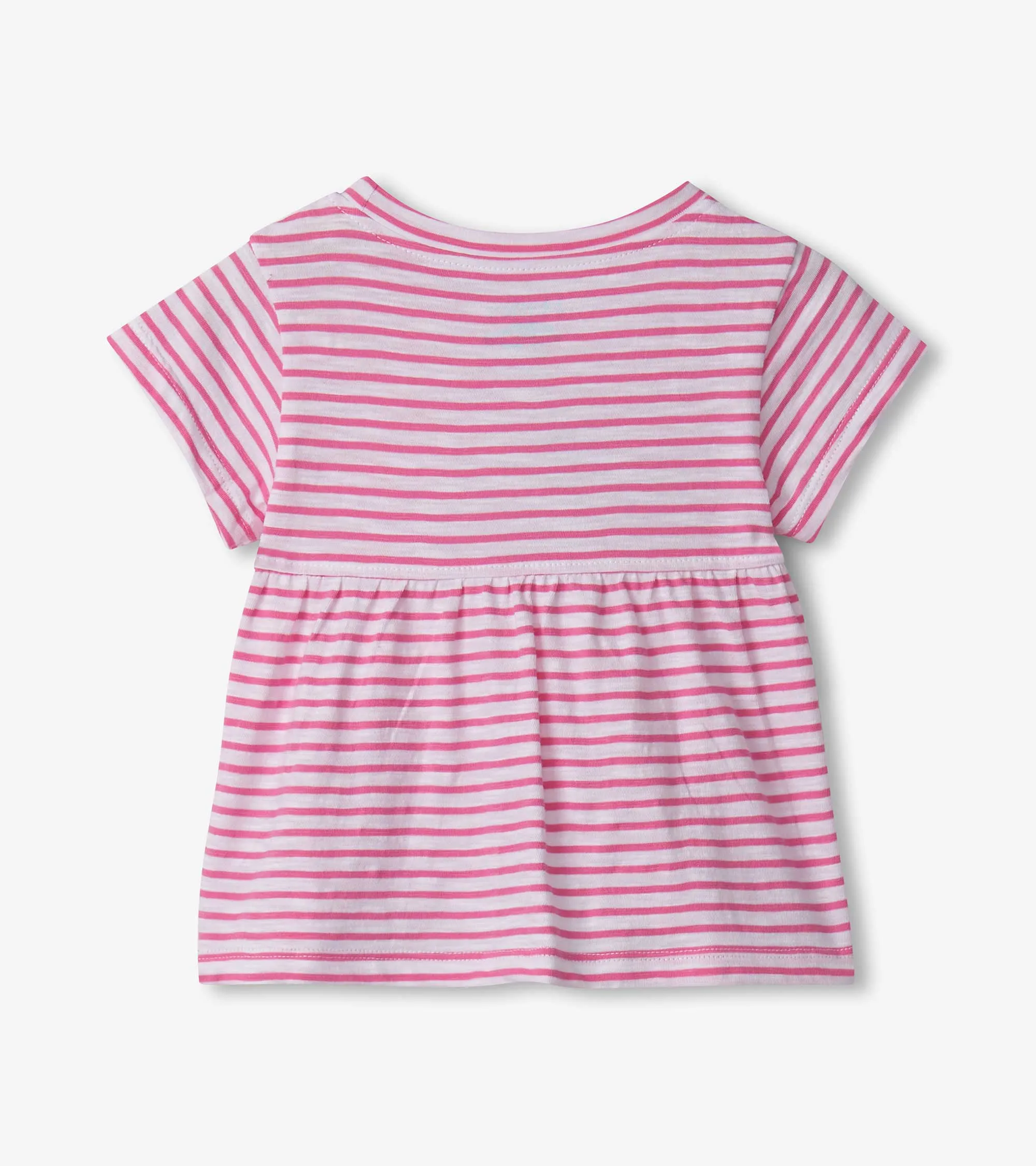 Baby & Toddler Girls Cherry Stripes Graphic Tee -Hatley