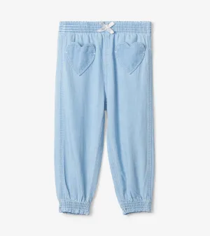 Baby & Toddler Girls Denim Baggy Pants -Hatley