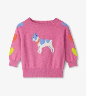 Baby & Toddler Girls French Bulldogs Sweater -Hatley
