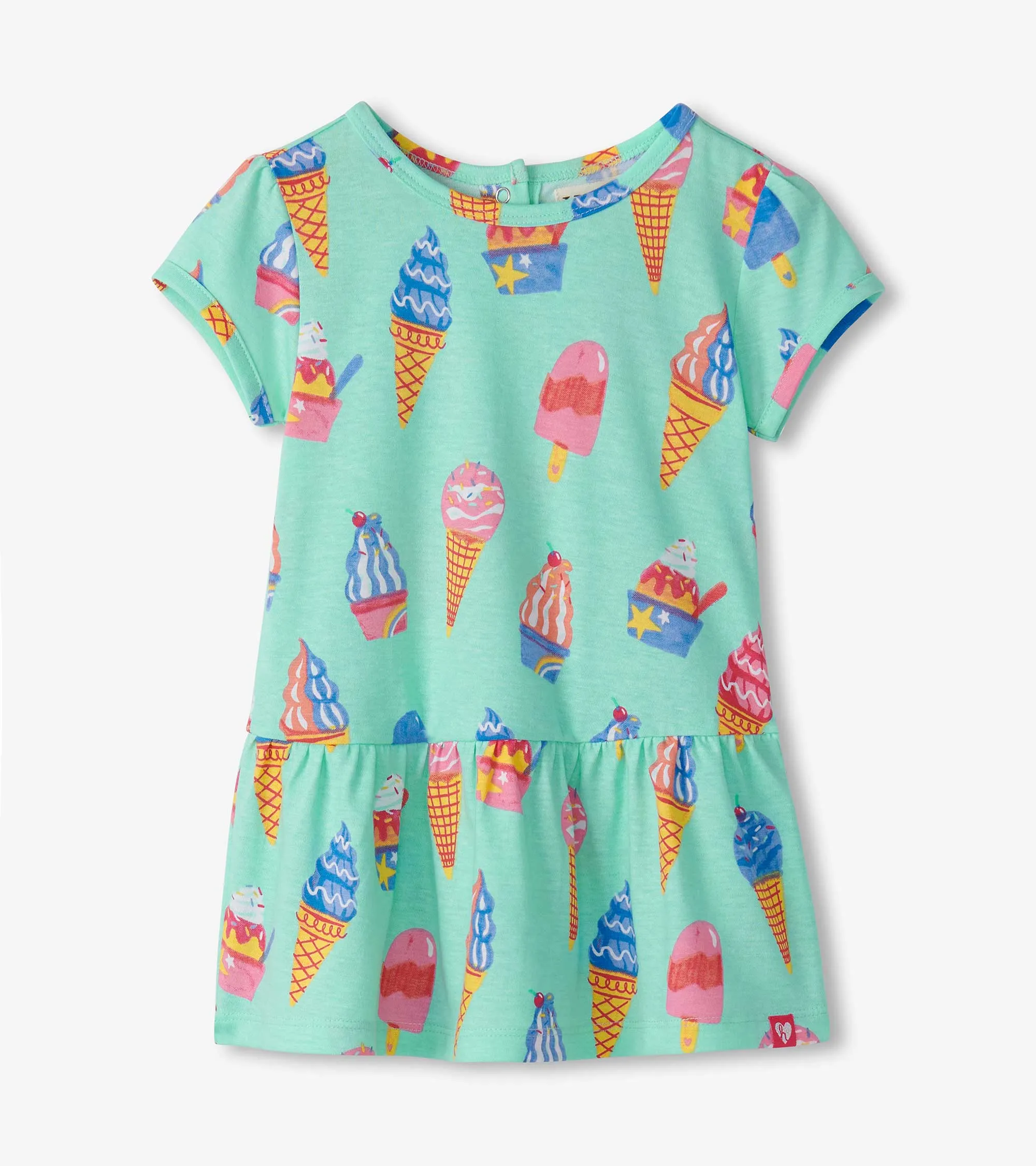 Baby & Toddler Girls Ice Cream Treats Gathered Dress -Hatley