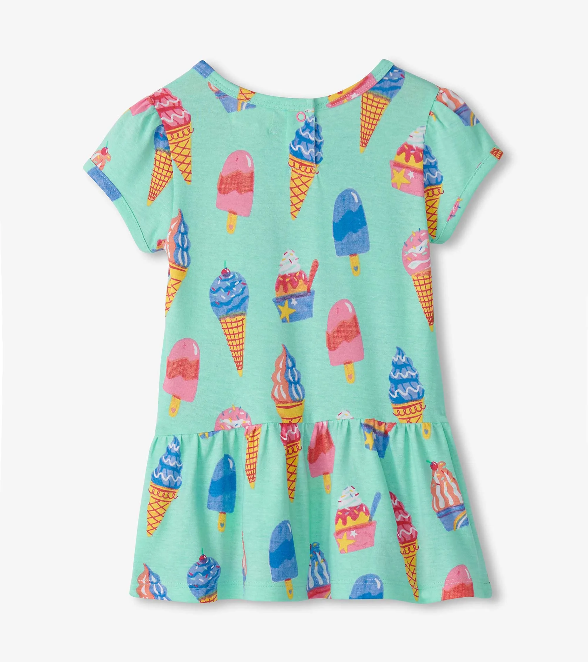 Baby & Toddler Girls Ice Cream Treats Gathered Dress -Hatley