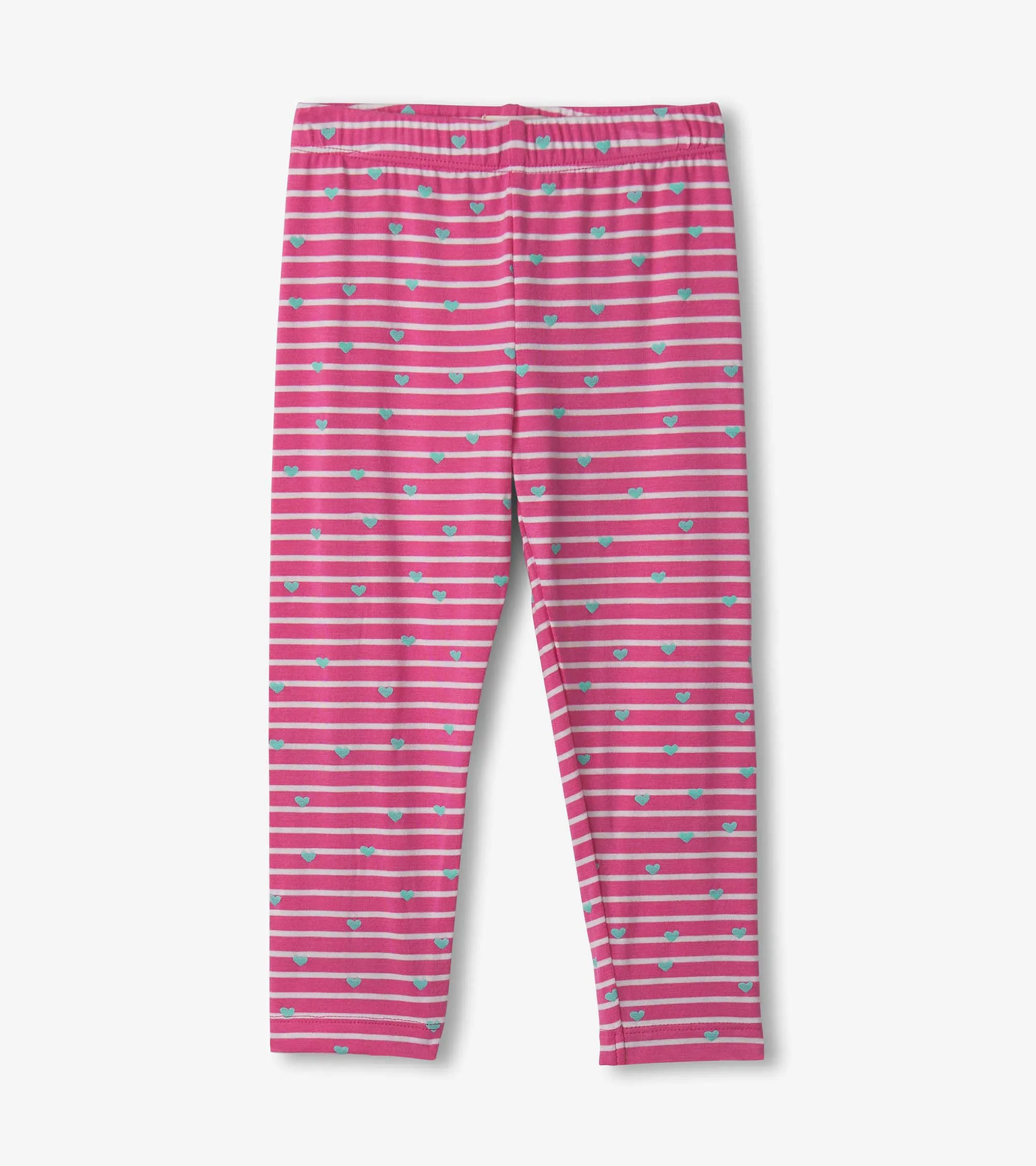 Baby & Toddler Girls Little Hearts Stretch Bamboo Leggings -Hatley
