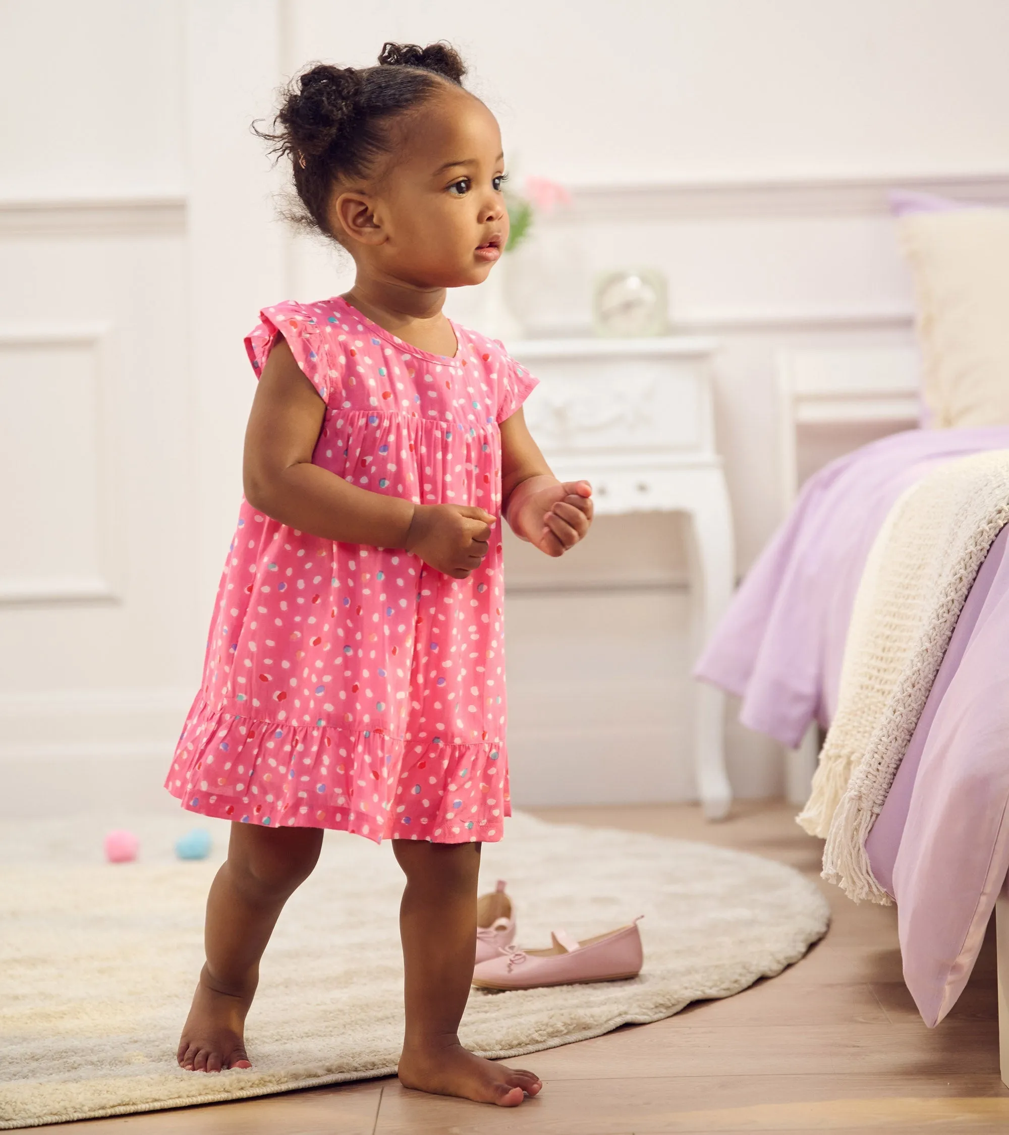 Baby & Toddler Girls Lots of Dots Flounce Dress -Hatley
