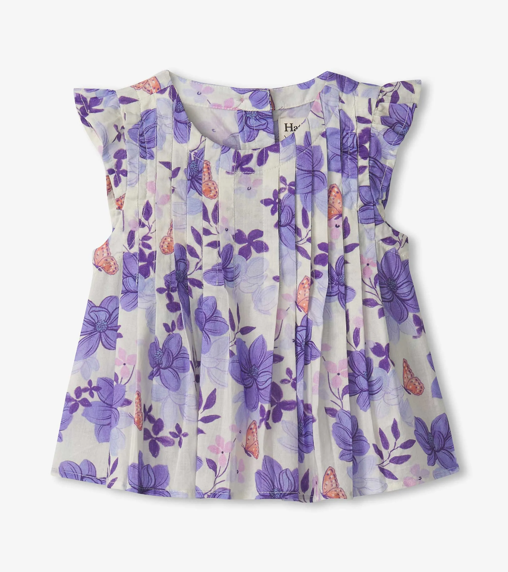 Baby & Toddler Girls Painted Magnolias Pin Tuck Tup & Bloomer Set -Hatley