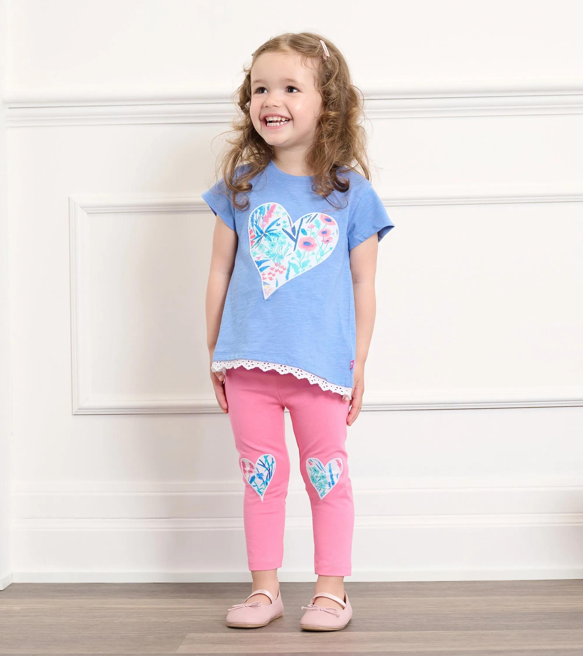 Baby & Toddler Girls Pink Carnation Classic Leggings -Hatley