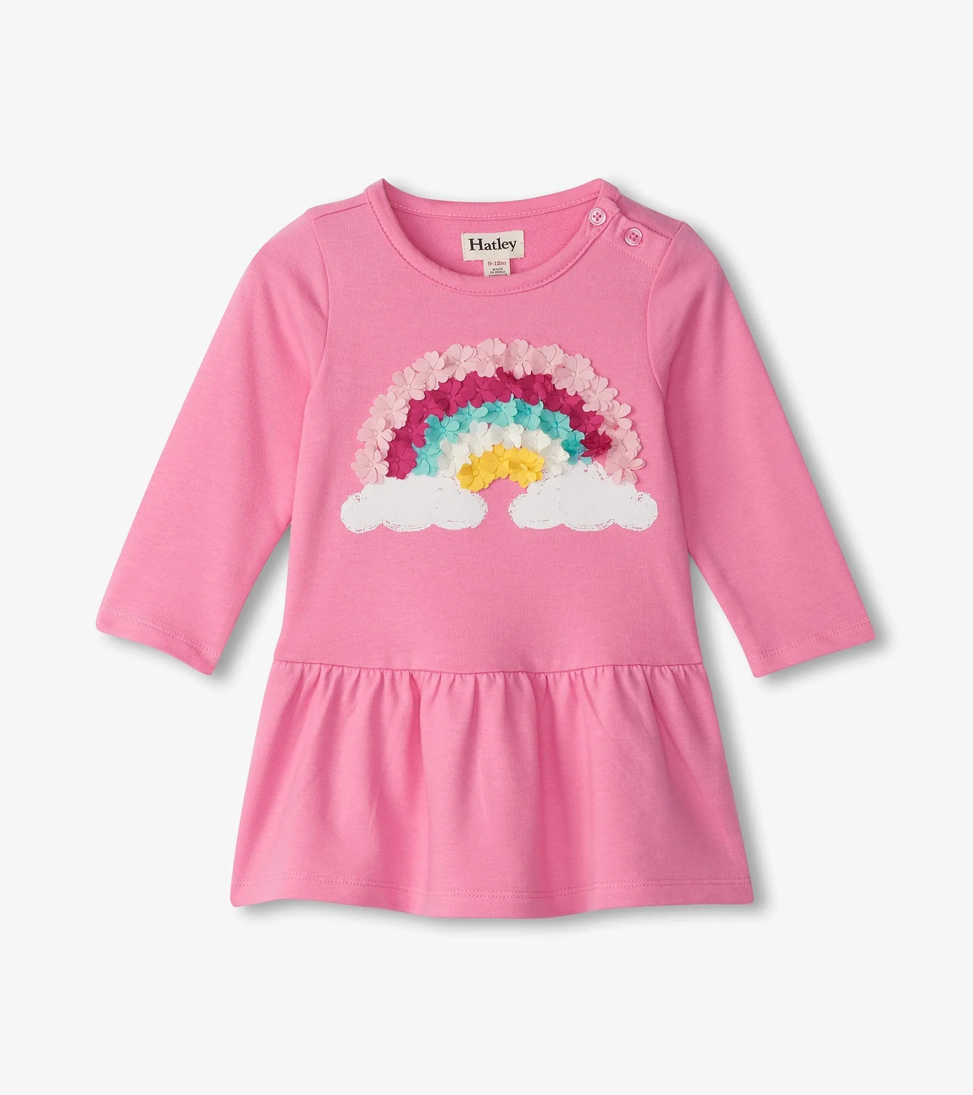 Baby & Toddler Girls Rainbow Cloud Flounce Skirt Dress -Hatley