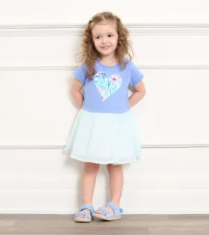 Baby & Toddler Girls Wild Flower Heart Layered Dress -Hatley