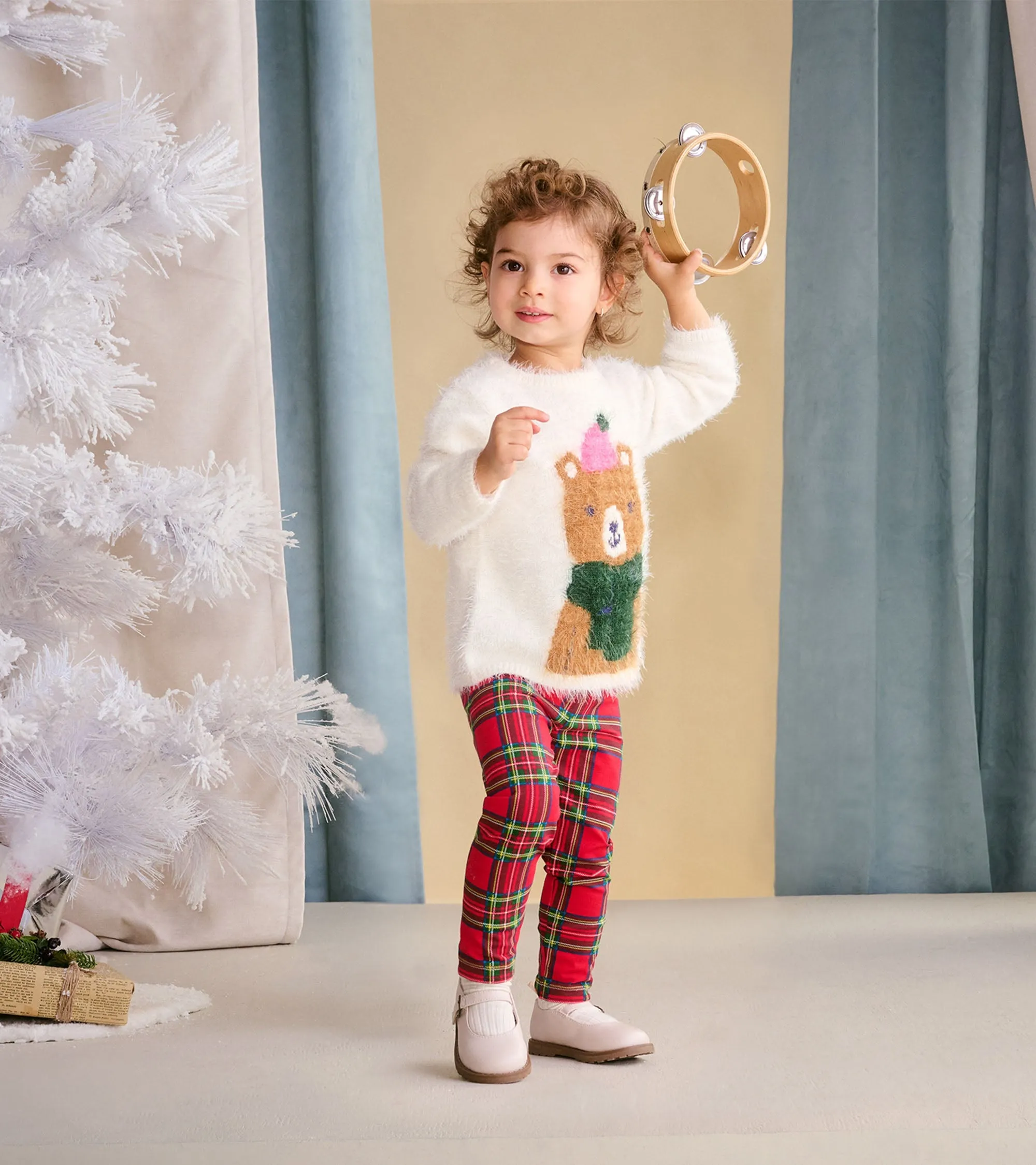 Baby & Toddler Red Plaid Classic Leggings -Hatley