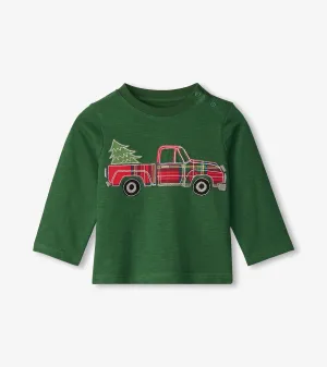 Baby & Toddler Red Plaid Long Sleeve T-Shirt -Hatley