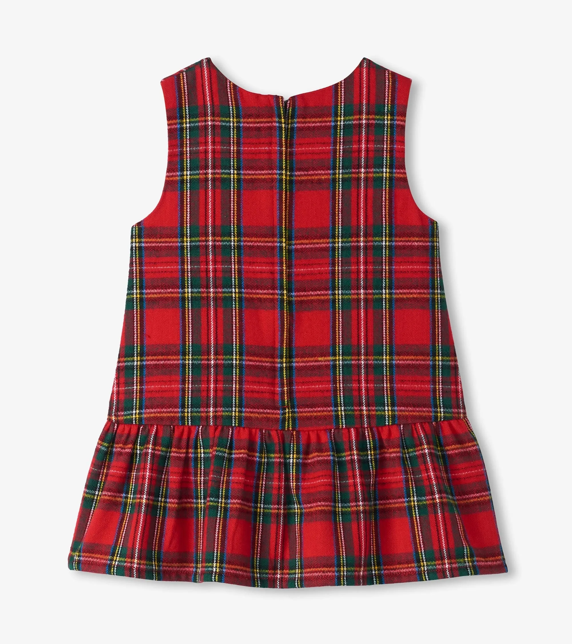 Baby & Toddler Red Plaid Pinafore Dress -Hatley