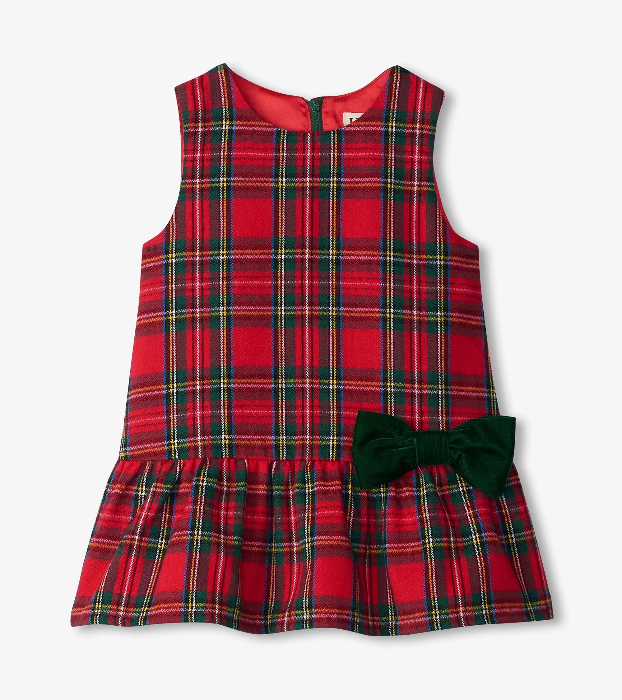Baby & Toddler Red Plaid Pinafore Dress -Hatley
