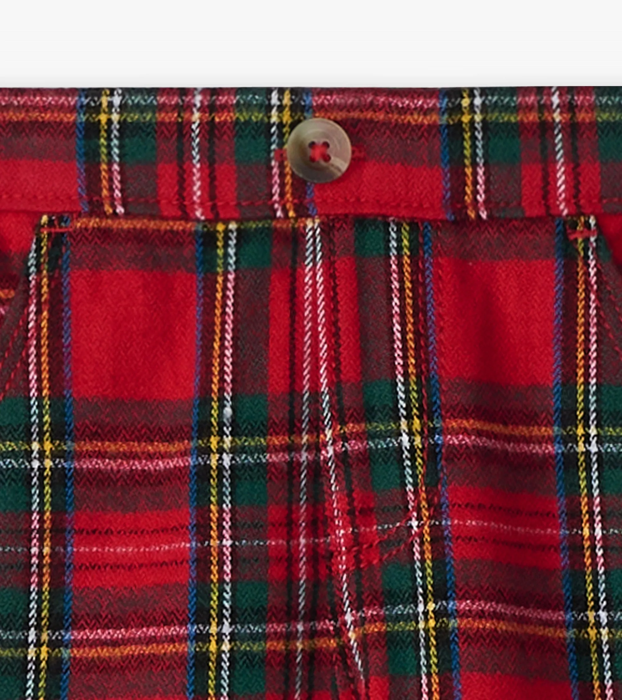Baby & Toddler Red Plaid Straight Leg Pants -Hatley