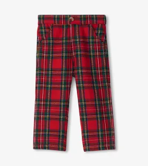 Baby & Toddler Red Plaid Straight Leg Pants -Hatley
