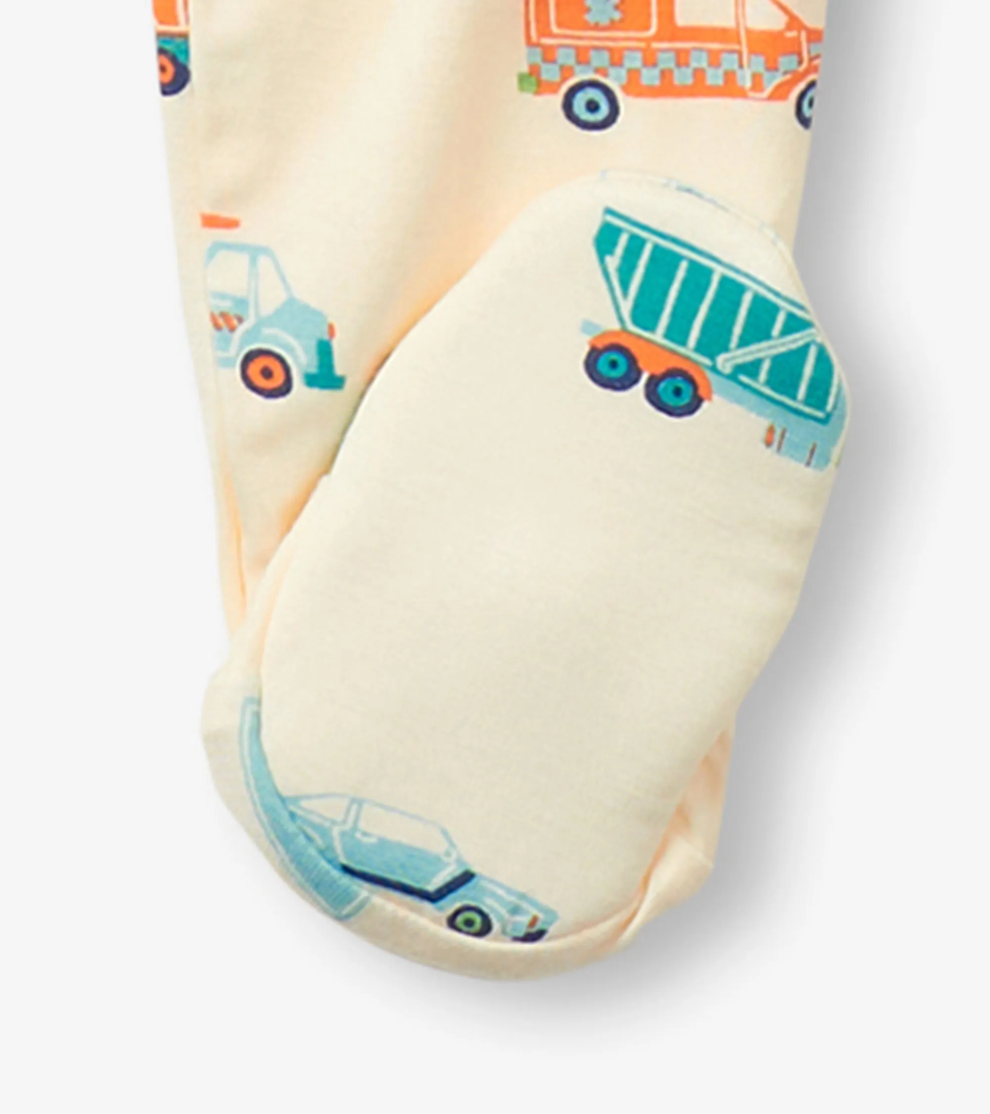 Baby Boys Dinky Cars Footed Sleeper -Hatley