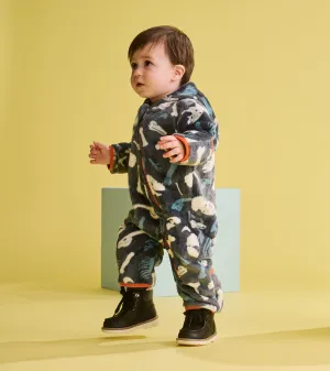 Baby Boys Dino Fossils Fleece Suit -Hatley